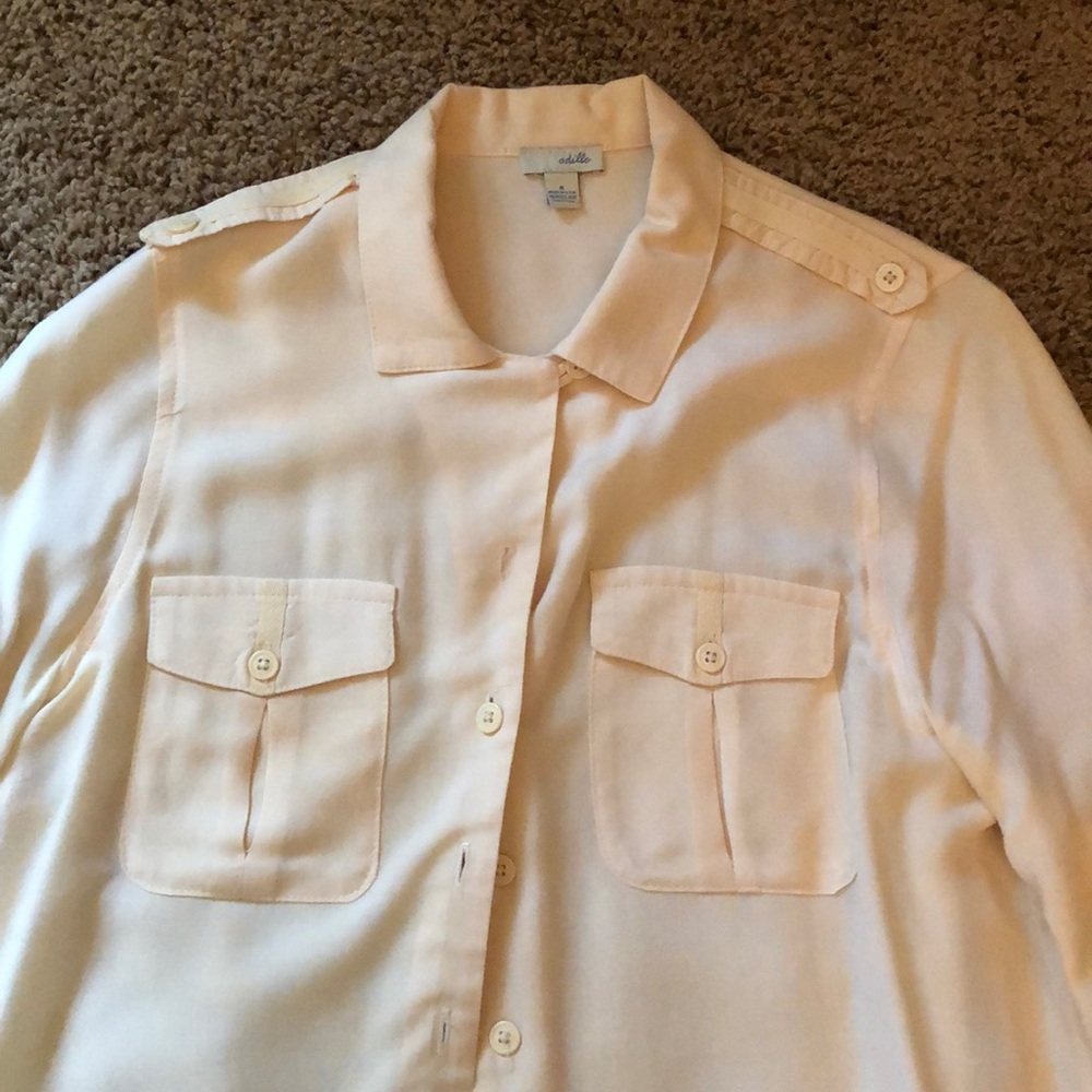 Anthropologie button down shirt